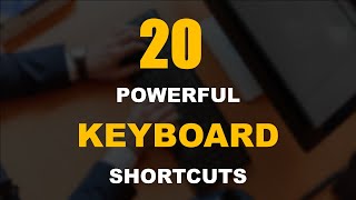 20 POWERFUL COMPUTER KEYBOARD SHORTCUT KEY IN HINDI | #shortcutkeys #keyboard #computer