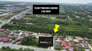 Land For Sale | Tanah Zoning Residential 3.86 Ekar Untuk Dijual di Telok Panglima Garang