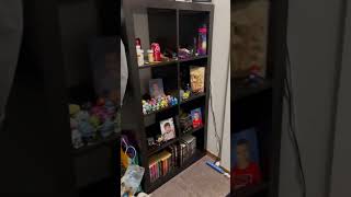 Cube Storage King size IKEA bed in a 10 x 11 room