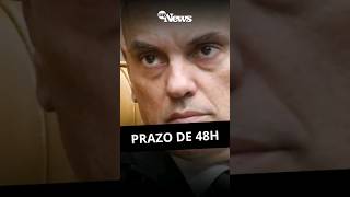 Moraes determina que Meta entregue vídeo apagado por Bolsonaro com prazo e multa #shorts #stf #pgr