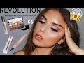 FULL FACE OF MAKEUP REVOLUTION! SO AFFORDABLE | ONE BRAND MAKEUP TUTORIAL