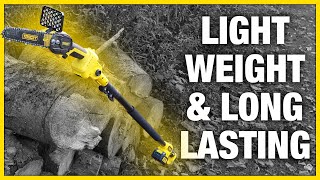 2-in-1! Troozy 6in Pole Saw & Mini Chainsaw