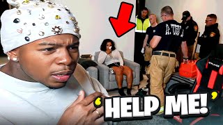 Chrisean Rock Called 911...