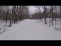 old forge ny snowmobiling trail conditions 1 3 25. trail 7