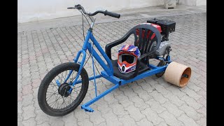 Homemade drift trike