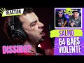 SALMO - 64 BARS x REDBULL ( DISS Luche #1 ) | REACTION By Arcade Boyz