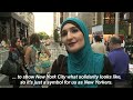 new yorkers celebrate iftar in front of trump tower