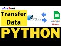 Data Transfer between SQLite and Google Sheet using Pygsheets and Pandas DataFrame
