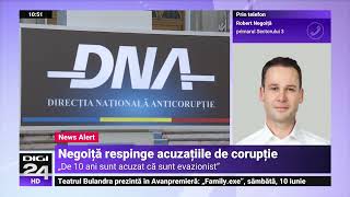 Robert Negoiță, reclamat la DNA. ANI: Primăria a încheiat contracte cu firme ale rudelor primarului