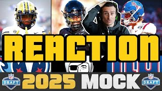 Reacting to My Way Too Early 2025 NFL Mock Draft