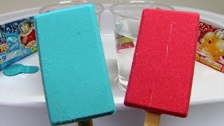 ASMR Bath Bomb Battle Race #101 Popsicle GariGari-Kun Cola vs Soda