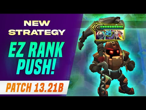 New best strategy for easy rank push patch 13.21B TFT Set 9.5