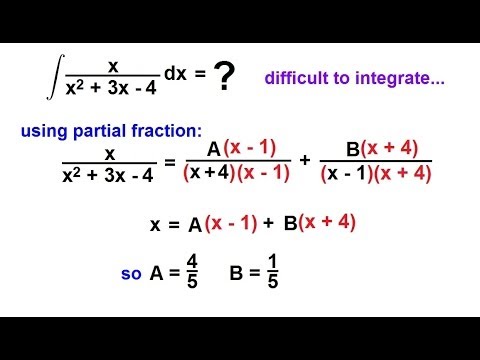 Calculus: Integration - Partial Fractions (3 Of 16) Case 1: Product Of ...