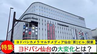 再開発で誕生した「ヨドバシ仙台第1ビル」さらに大きく店舗数も増えた『ヨドバシカメラ マルチメディア仙台』の大変化とは！？