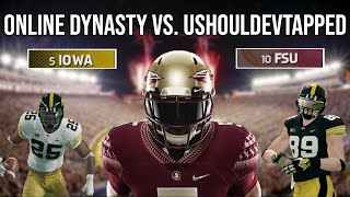 Can We Upset a TOP Online Player? || NCAA 14 Iowa Online Dynasty Episode 2