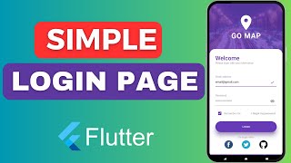 Simple Login Page | Flutter UI Speed Code | 2024