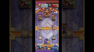 Clash Royale Gameplay How It Started 😂 Vs How It Ended 🔥  #shorts #funny #comeback #clashroyale