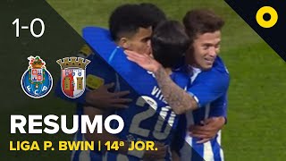 Resumo: FC Porto 1-0 SC Braga - Liga Portugal bwin | SPORT TV