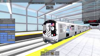 Roblox Subway Train Simulator Operating A S B R68 A Train - roblox subway testing remastered av 1 and av 1b action at east