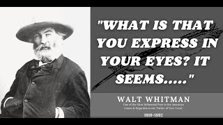 Memorable Quotes, Inspiration Quotes Life By "Walt Whitman". The Author Of Leaves Of Grass