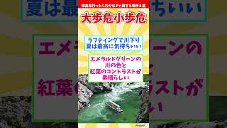 【リメイク版】徳島県行ったら行かなきゃ損する場所８選 【都道府県別】#shorts #徳島県