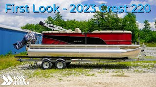 First Look - 2023 Crest 220 | Long Lake Marina | Naples, ME