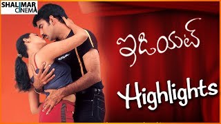 Idiot Telugu Movie Highlights || Ravi Teja, Rakshita, Puri Jagannadh || Shalimarcinema