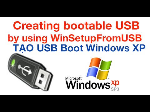 Creating bootable Windows XP USB by using WinSetupFromUSB - Tạo USB boot Windows XP Creating bootable Windows XP USB by using WinSetupFromUSB - Tạo USB boot Windows XP