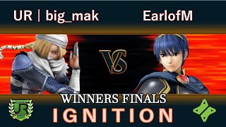 Ignition #156 WINNERS FINALS - UR | big_mak (Sheik) vs EarlofM (Marth, Lucina)