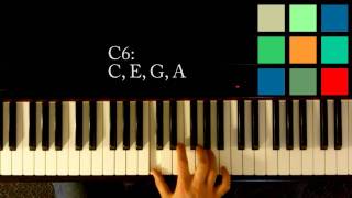 How To Play A C6 Chord On The Piano