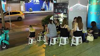 Bangkok Nightlife 2024! Silom, Thaniya Japanese Street, Patpong Night Market Night Walk!