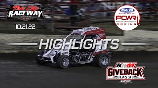 10.21.22 POWRi Outlaw Micro Sprint League Highlights from Port City Raceway