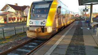 Most Scenic Train Journey in Sweden - Lidköping to Mariestad via Kinnekulle