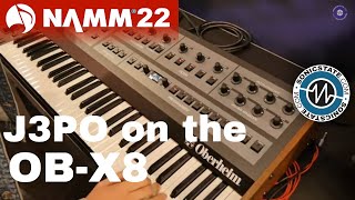 NAMM 2022 - OB-X8 Sounds with J3PO