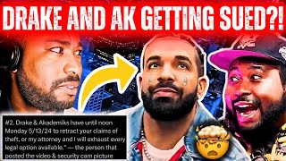 🔴Drake And Akademiks THREATENED With LAWSUIT Over “Meet The Grahams” COVER! 😳