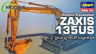 Hasegawa 1/35 Zaxis135US Hitachi Excavator