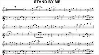 Easy Tenor Saxophone Play-along - Stand By Me - Ben E. King - with sheet music