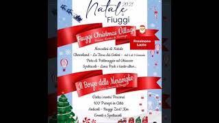 NATALE A FIUGGI, Frosinone (LAZIO) FIUGGI CHRISTMAS VILLAGE \u0026 IL BORGO DELLE MERAVIGLIE 2021