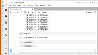 Python 3: For Loop Numpy