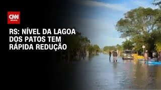 RS: Nível da Lagoa dos Patos tem rápida redução | CNN 360º