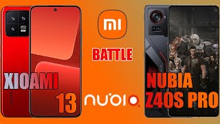 Xiaomi 13 Pro vs Nubia Z40S Pro