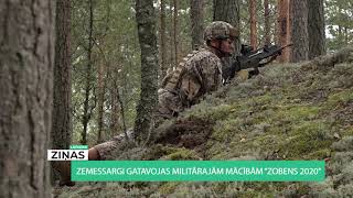 ReTV:Zemessargi gatavojas militārajām mācībām \