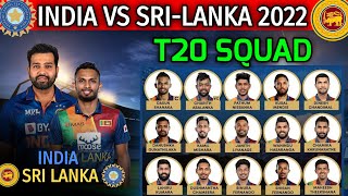 India vs sri lanka T20 Series 2022 | Team Sri Lanka Final Squad | IND vs SL T20 Squad 2022