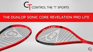 A Review Of The Dunlop Sonic Core Revelation Pro Lite Squash Racquet