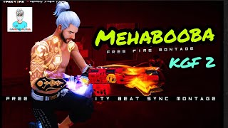 Mehabooba Song Free Fire Version | Mehabooba - KGF Chapter 2 Song | Mehabooba Song Free Fire Montage