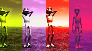 Green Alien dance VS Purple Alien VS Red Alien VS Pink Alien Dance