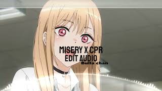 MISERY X CPR - Maroon 5, Cupcakke [Edit audio]