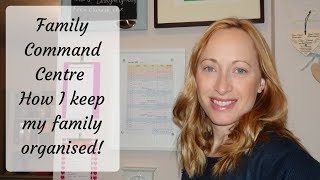 FAMILY COMMAND CENTRE | HOW I KEEP MY FAMILY ORGANISED | BUDGET DIY | COMMAND CENTER | UK MUM