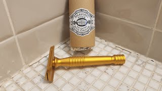 Revisited Rive Gauche Shaving Stick by Mastro Miche ~ Razorock Lupo in Aluminum