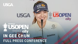 In Gee Chun: 2024 U.S. Women's Open Presented by Ally Press Conference
